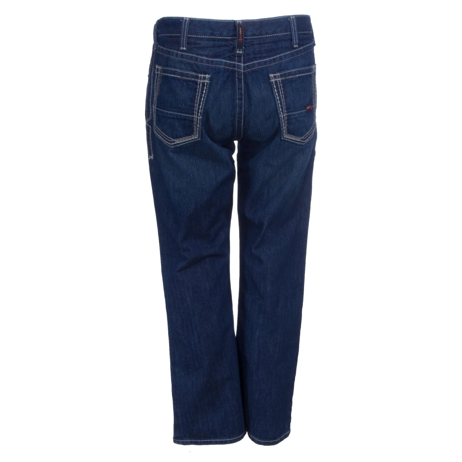 Ariat Work FR Jeans: FR M4 Boundary 10016174 Men's Shale Blue Boot Cut Jeans 6 Ariat Work FR Jeans: FR M4 Boundary 10016174 Men's Shale Blue Boot Cut Jeans - Image 4