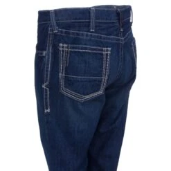 Ariat Work FR Jeans: FR M4 Boundary 10016174 Men's Shale Blue Boot Cut Jeans 8 Ariat Work FR Jeans: FR M4 Boundary 10016174 Men's Shale Blue Boot Cut Jeans -Work Clothes Store ariat fr 10016174 l