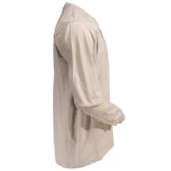 Ariat Work FR Shirts: FR Air Cotton Men's 10022598 Sand Heather Henley -Work Clothes Store ariat 10022598 3