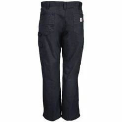 Carhartt Pants: Men's B342 BLK Black Ripstop Cotton Cargo Work Pants 9 Carhartt Pants: Men's B342 BLK Black Ripstop Cotton Cargo Work Pants -Work Clothes Store b342blk carharttb 01
