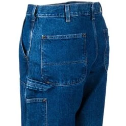 Carhartt Jeans: Men's B73 DST Double Front Logger Heavyweight Loose Fit Utility Jeans -Work Clothes Store b73dst carharttl 01