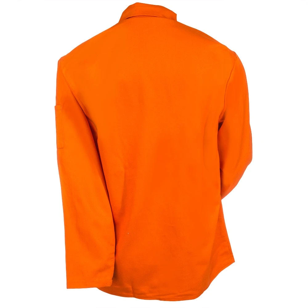 Black Stallion Jackets: Men's FO9 30C Orange High-Visibility Flame-Resistant Welding Jacket 3 Black Stallion Jackets: Men's FO9 30C Orange High-Visibility Flame-Resistant Welding Jacket