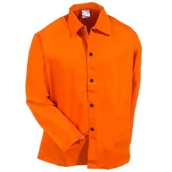 Black Stallion Jackets: Men's FO9 30C Orange High-Visibility Flame-Resistant Welding Jacket 8 Black Stallion Jackets: Men's FO9 30C Orange High-Visibility Flame-Resistant Welding Jacket -Work Clothes Store black stallion f09 30c f 01