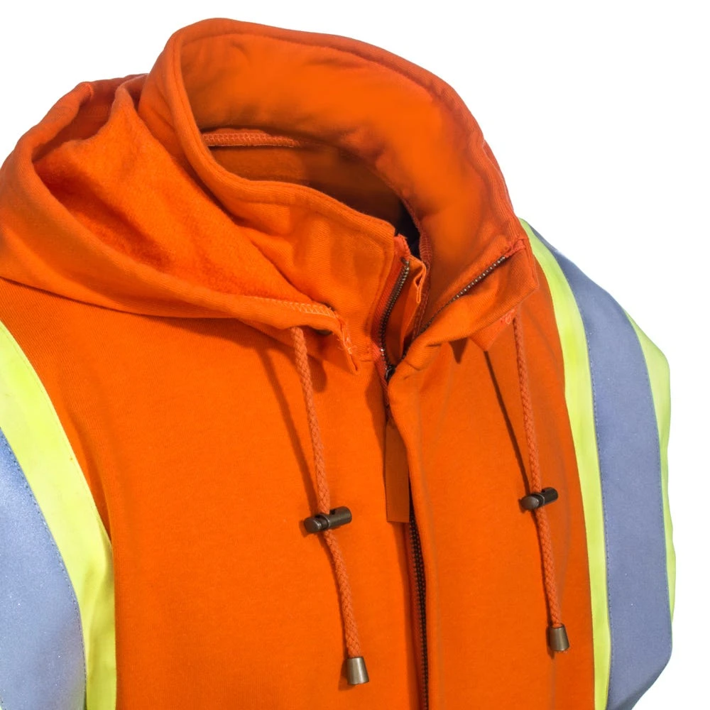 Black Stallion FR Sweatshirts: JF1332 OR Hi Vis Orange TruGuard Sweatshirt 4 Black Stallion FR Sweatshirts: JF1332 OR Hi Vis Orange TruGuard Sweatshirt - Image 2