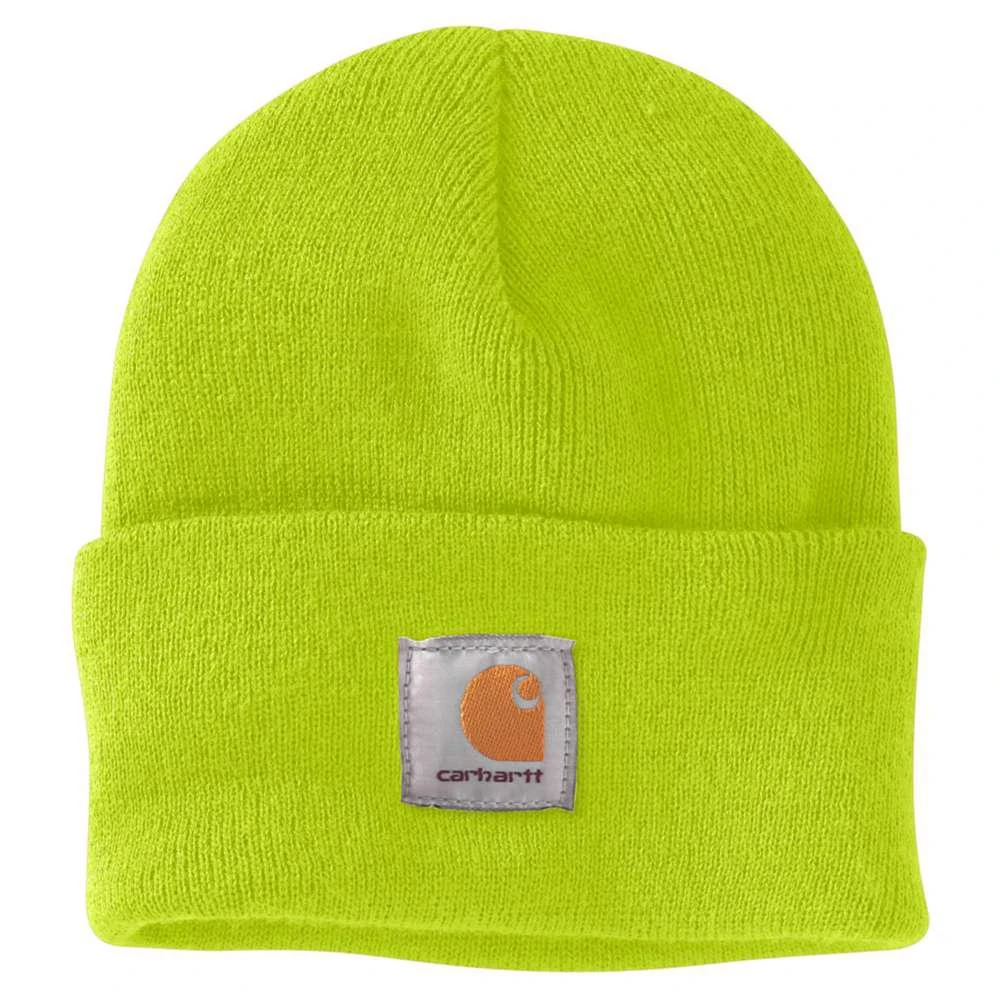 Carhartt Hats: Lime Green High Visibility Watch Hat A18 BLM 3 Carhartt Hats: Lime Green High Visibility Watch Hat A18 BLM
