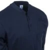 Bulwark Shirts: Men's Flame-Resistant SEL2 NV Navy Henley Work Shirt