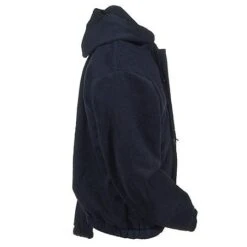 Bulwark Sweatshirts: Men's Blue SMH6 NV Flame-Resistant Hooded Sweatshirt -Work Clothes Store bulwark smh6 nv r 01