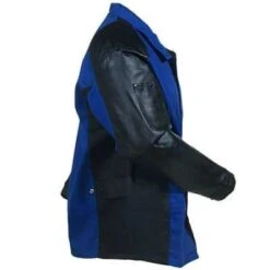Black Stallion Jackets: Men's Blue BXRB9C PS Flame-Resistant Welding Jacket -Work Clothes Store bxrb9c ps bsxr 01 without flames