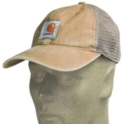Carhartt Hats: Men's 100286 253 Dark Khaki Buffalo Mesh Back Baseball Cap 7 Carhartt Hats: Men's 100286 253 Dark Khaki Buffalo Mesh Back Baseball Cap -Work Clothes Store carhartt 100286 253 p 01