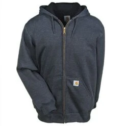 Carhartt Sweatshirts: Men's 100632 024 Rutland Zip Up Hooded Sweatshirt -Work Clothes Store carhartt 100632 026 f 01