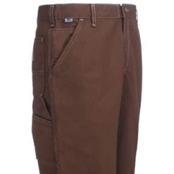 Carhartt Pants: Men's Flame-Resistant Cotton Blend Dungaree Pants 100791 246 -Work Clothes Store carhartt 100791246 r 01