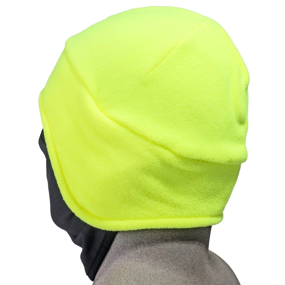 Carhartt Hats: Men's A202 BLM Lime Green High-Visibility 2-In-1 Fleece Hat 3 Carhartt Hats: Men's A202 BLM Lime Green High-Visibility 2-In-1 Fleece Hat