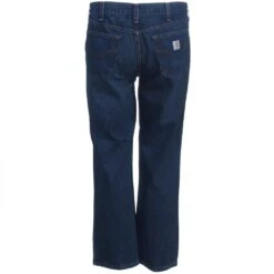 Carhartt Jeans: Men's 101483 968 Dark Blue Bedrock Relaxed Fit Holter Jeans -Work Clothes Store carhartt 101483 968 b 01