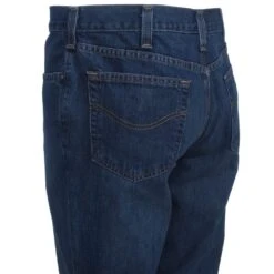 Carhartt Jeans: Men's 101483 968 Dark Blue Bedrock Relaxed Fit Holter Jeans -Work Clothes Store carhartt 101483 968 l 01