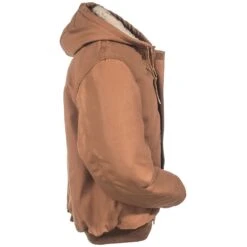 Carhartt Jackets: Men's Cotton Duck 101621 211 Flame Resistant Active Jacket -Work Clothes Store carhartt 101621 211 r 01