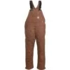 Carhartt Overalls: Men's 101626 211 FR Quilt Lined Cotton Duck Bib Overalls 1 Carhartt Overalls: Men's 101626 211 FR Quilt Lined Cotton Duck Bib Overalls -Work Clothes Store carhartt 101626 211 f 01 1 1