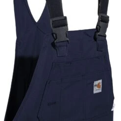 Carhartt Overalls: Men's 101626 410 Flame Resistant Lined Cotton Duck Bib Overalls -Work Clothes Store carhartt 101627 410 fd 01 1