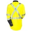 Carhartt Shirts: Force Hybrid FR High Vis 102843 323 Button Down Shirt -Work Clothes Store carhartt 102843323 b 01