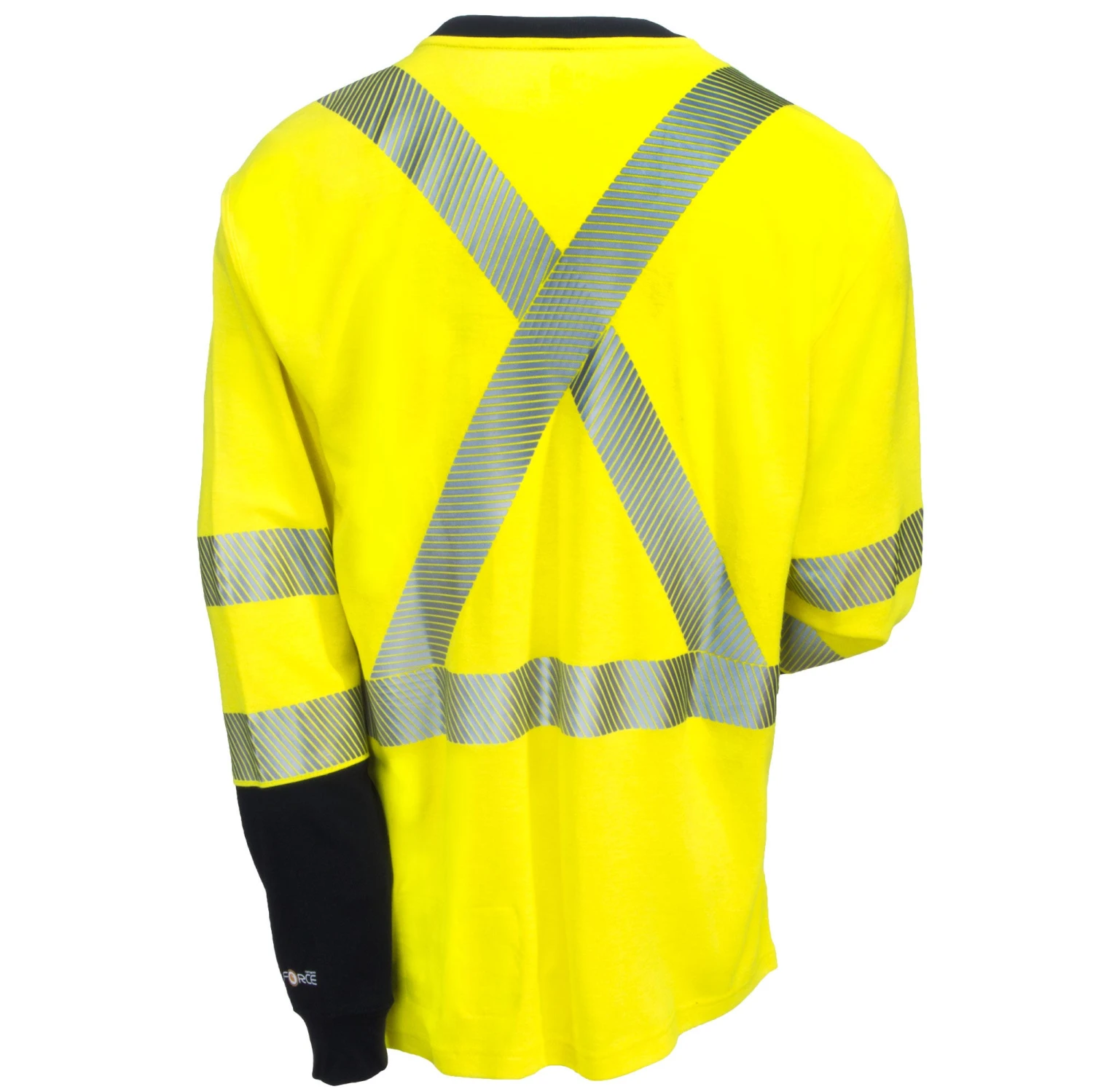 Carhartt Shirts: FR High Vis Force Men's 102905 323 Long Sleeve T-Shirt 3 Carhartt Shirts: FR High Vis Force Men's 102905 323 Long Sleeve T-Shirt