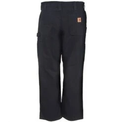 Carhartt Pants: Men's B151 BLK Black Lightweight Canvas Dungaree Work Pants -Work Clothes Store carhartt b151 blk b 01