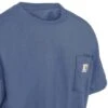 Carhartt Shirts: Men's K87 BLS Bluestone Heavyweight Short Sleeve Pocket Loose Fit T Shirt 1 Carhartt Shirts: Men's K87 BLS Bluestone Heavyweight Short Sleeve Pocket Loose Fit T Shirt -Work Clothes Store carhartt k87 984 cd 01 3