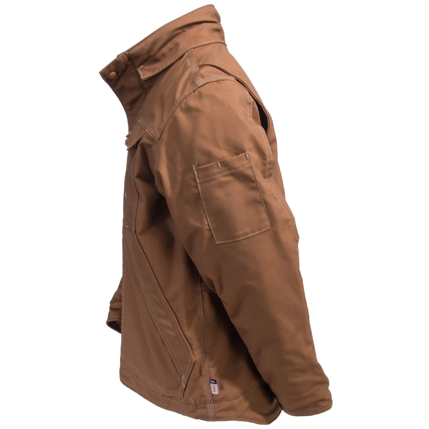 Carhartt Coats: Men's Brown 102182 211 FR Full Swing Quick Duck Coat 7 Carhartt Coats: Men's Brown 102182 211 FR Full Swing Quick Duck Coat - Image 5