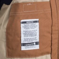 Carhartt Jackets: Men's FR Brown 102692 211 Full Swing Lanyard Access Jacket -Work Clothes Store carhartt 102692 211 3 1
