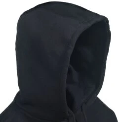 Caterpillar Sweatshirts: Men's 1910709 016 Black Hooded Trademark Banner Sweatshirt -Work Clothes Store cat 1910709 blk h 01