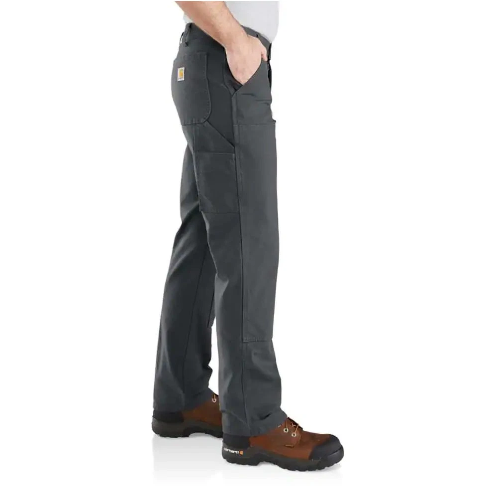 Carhartt Pants: Men's 103334 029 Shadow Rugged Flex Relaxed Fit Duck Double-Front Utility Work Pant 5 Carhartt Pants: Men's 103334 029 Shadow Rugged Flex Relaxed Fit Duck Double-Front Utility Work Pant - Image 3