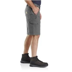 Carhartt Shorts: Men's 104727 075 Steel Rugged Flex Relaxed Fit Ripstop Cargo Work Short -Work Clothes Store download 2022 05 06t162312.802
