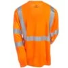Ergodyne Shirts: 8391 OR High Visbility Men's Orange GloWear Class 3 Long Sleeve Shirt
