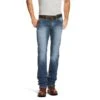 Ariat Rebar Jeans: Men's 10022605 Rebar M3 Loose DuraStretch Basic Stackable Straight Leg Jean -Work Clothes Store f18 mns work gaglione 10022605 front