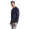 Ariat Work FR: Men's 10022597 Navy Flame Resistant Air Lightweight Long Sleeve Henley Shirt 1 Ariat Work FR: Men's 10022597 Navy Flame Resistant Air Lightweight Long Sleeve Henley Shirt -Work Clothes Store f19 mns work 10022597 front