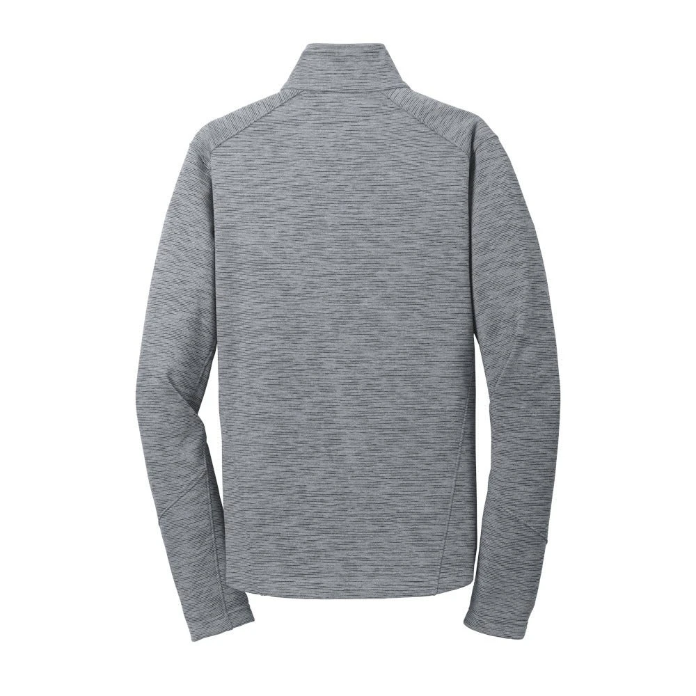 Port Authority Jacket: Men's F231 GRY Grey Digi Stripe Fleece Jacket 10 Port Authority Jacket: Men's F231 GRY Grey Digi Stripe Fleece Jacket - Image 8