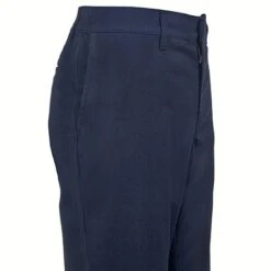 Dickies Pants: Women's Dark Navy FP121 DN Flat Front Stretch Twill Pants -Work Clothes Store fp121dnv dickiesr 01