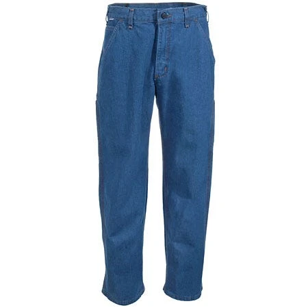 Carhartt Jeans: Men's FRB13 DNM Denim Flame Resistant Dungaree Jeans 4 Carhartt Jeans: Men's FRB13 DNM Denim Flame Resistant Dungaree Jeans - Image 2
