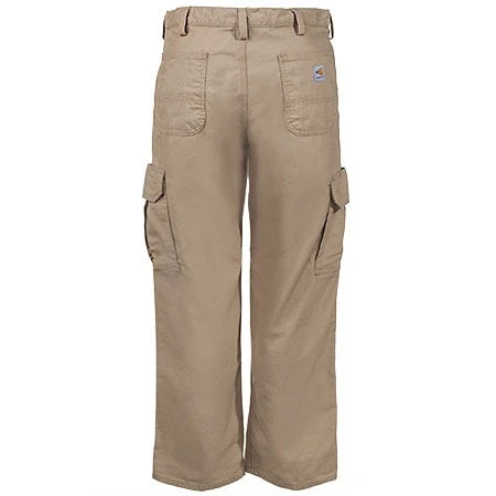 Carhartt Pants: Men's Khaki Flame Resistant Canvas Cargo Pants FRB240 GKH 6 Carhartt Pants: Men's Khaki Flame Resistant Canvas Cargo Pants FRB240 GKH - Image 4