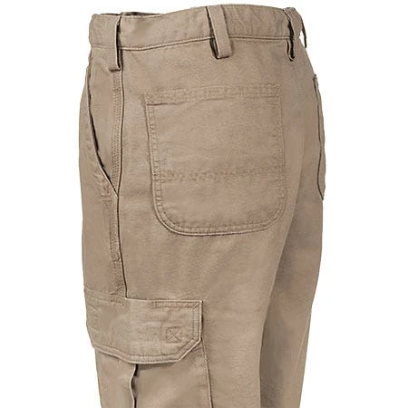 Carhartt Pants: Men's Khaki Flame Resistant Canvas Cargo Pants FRB240 GKH 4 Carhartt Pants: Men's Khaki Flame Resistant Canvas Cargo Pants FRB240 GKH - Image 2