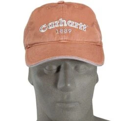 Carhartt Hats: Light Sienna Classic Logo Baseball Cap A241LSE -Work Clothes Store image 44773