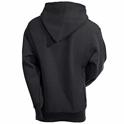 Sport Tek Sweatshirts: Men's Black F281 BLK Heavyweight Pullover Hooded Sweatshirt 3 Sport Tek Sweatshirts: Men's Black F281 BLK Heavyweight Pullover Hooded Sweatshirt