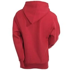 Sport Tek Sweatshirt: Men's Red F281 RED Heavyweight Pullover Hooded Sweatshirt -Work Clothes Store image 46029