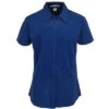 Port Authority Shirts: Women's Mediterranean Blue Short Sleeve Shirt L508 MDB -Work Clothes Store image 48155
