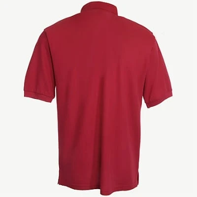 Port Authority Shirts: Men's K500P Red Silk Touch Pique Knit Polo Pocket Shirt 5 Port Authority Shirts: Men's K500P Red Silk Touch Pique Knit Polo Pocket Shirt - Image 3