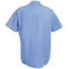 Red Kap Shirts: Men's Blue SP24 MB Short-Sleeve Industrial Uniform Work Shirt -Work Clothes Store image 54416 1