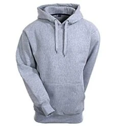 Sport Tek Sweatshirts: Men's Athletic Grey F281 ATH Heavyweight Pullover Hooded Sweatshirt -Work Clothes Store image 55603