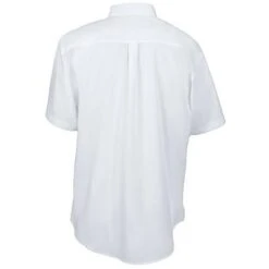 Port Authority Shirts: Men's White Short Sleeve Shirt S508 WHT -Work Clothes Store image 55680