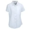 Port Authority Shirts: Women's White Short Sleeve Shirt L508 WHT -Work Clothes Store image 57478