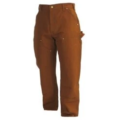 Carhartt Pants: Men's B01 BRN Brown Duck Work Pants -Work Clothes Store image 58953