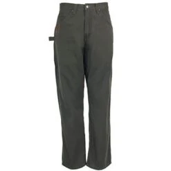 Wrangler Riggs Jeans: Men's Loden Green 3W020 LD Cotton Ripstop Carpenter Jeans -Work Clothes Store image 60156