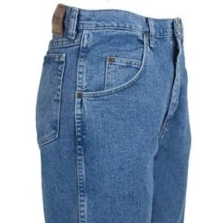 Wrangler Jeans: Men's Vintage Indigo 35001 VI Rugged Wear Relaxed Fit Work Jeans -Work Clothes Store image 60179